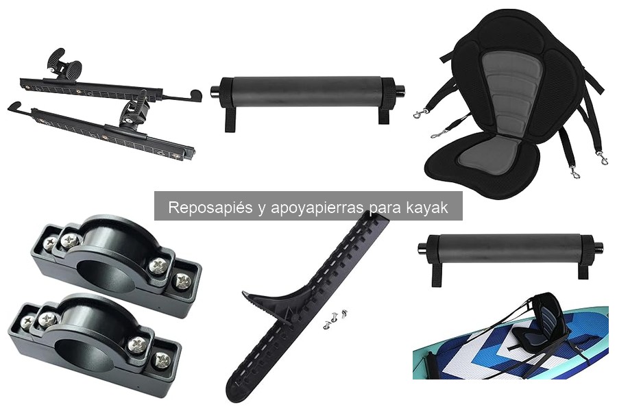 Ventajas de usar un reposapiés en kayak | Comodidad y control