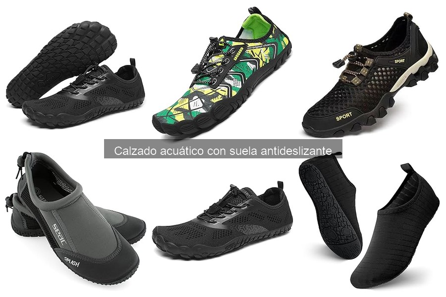 Ventajas del calzado acuático antideslizante para deportes