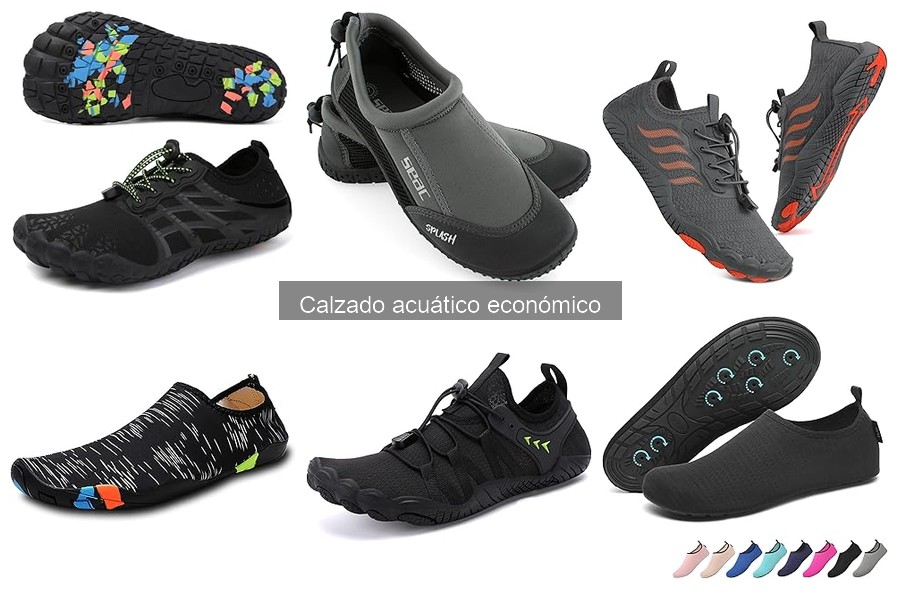 Ventajas del calzado acuático económico: comodidad y calidad