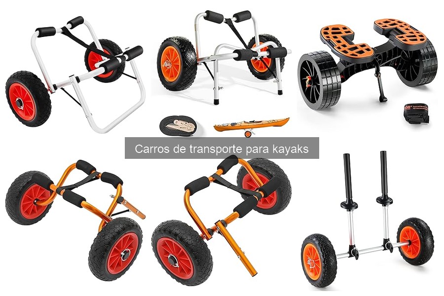 Ventajas y desventajas de carros de transporte para kayaks