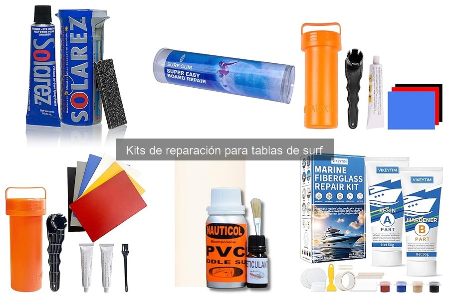 Ventajas y desventajas de kits de reparación para tablas de surf