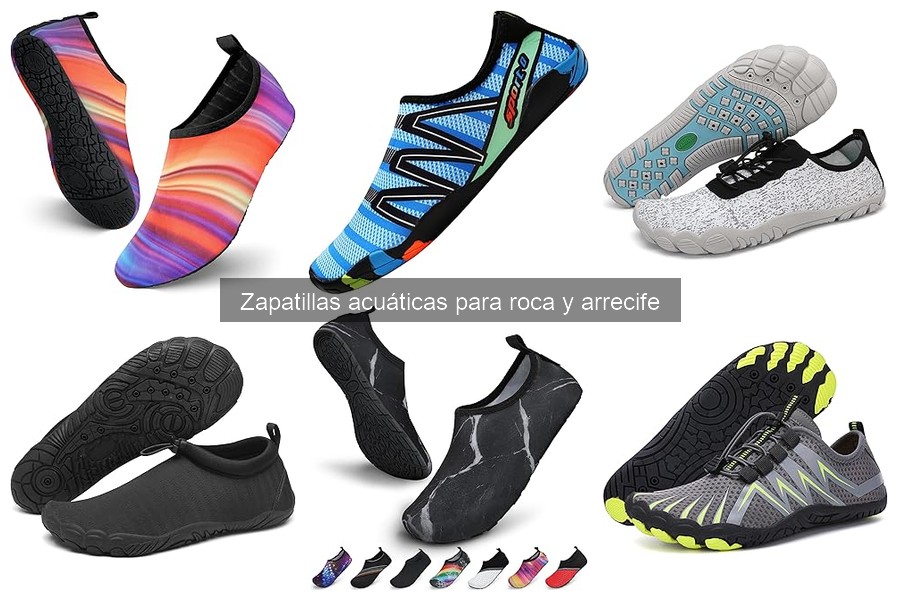 Ventajas y desventajas de las zapatillas acuáticas en arrecifes