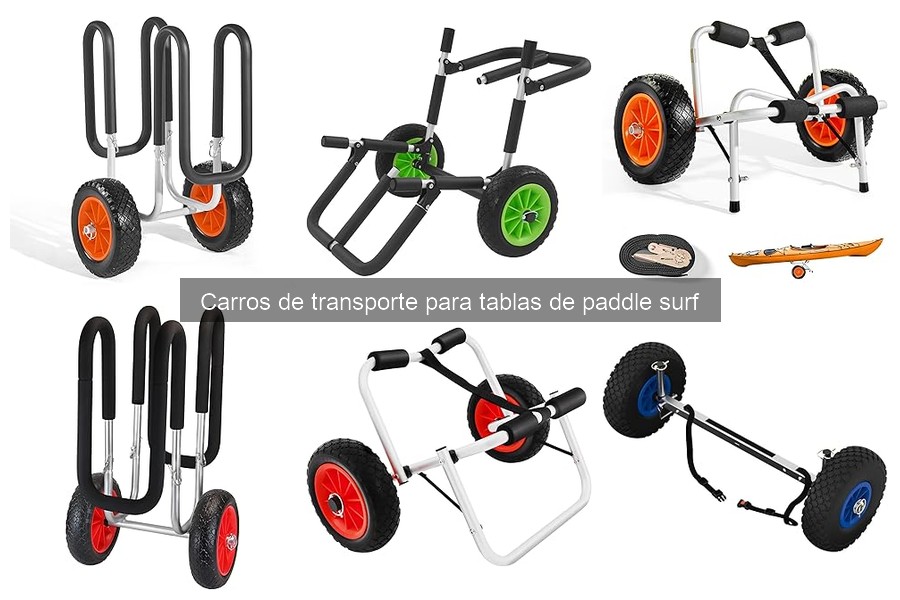 Ventajas y desventajas de los carros de transporte para paddle surf