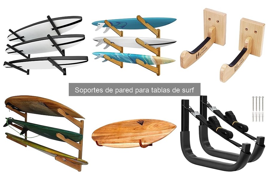 Ventajas y desventajas de soportes de pared para tablas de surf