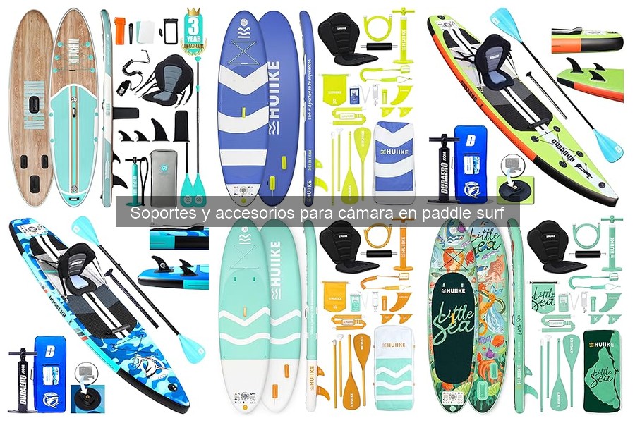 Ventajas y desventajas de soportes para cámaras en paddle surf