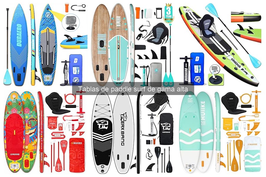Ventajas y desventajas de tablas de paddle surf de gama alta