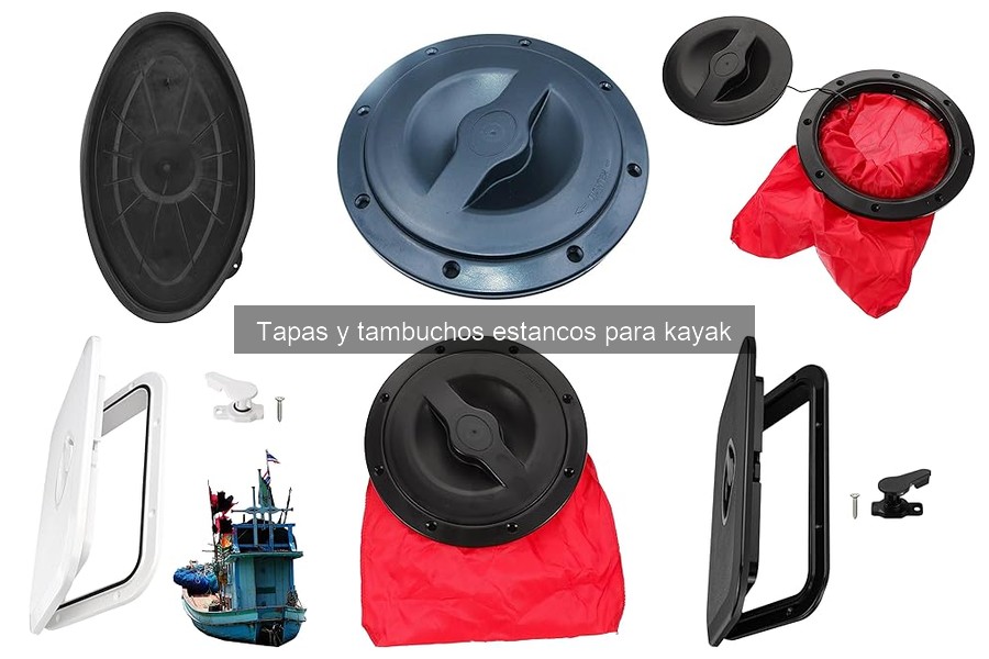 Ventajas y desventajas de tapas y tambuchos estancos para kayak