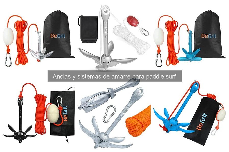 Ventajas y desventajas de usar anclas en paddle surf